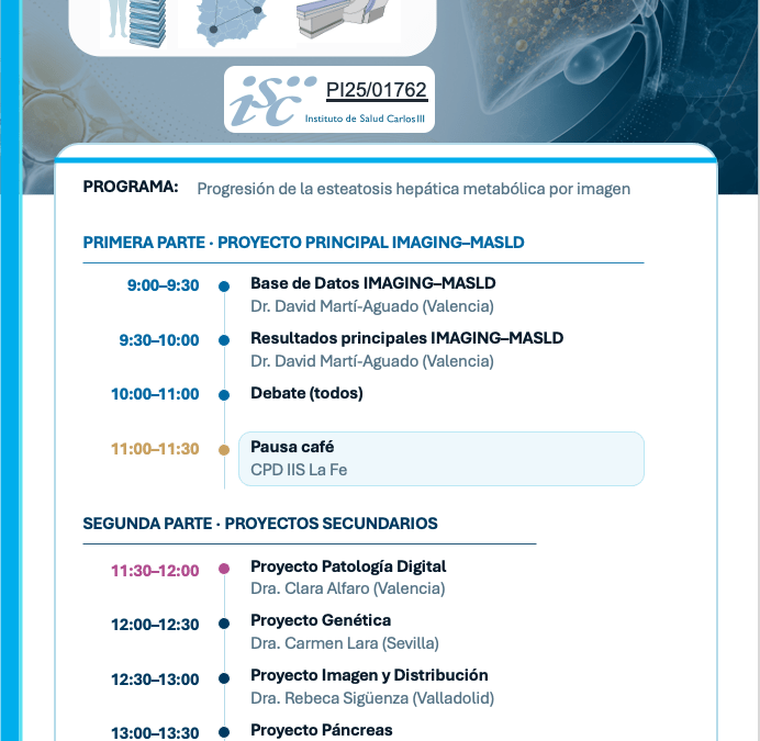 PROGRAMA OFICIAL DE LA JORNADA IMAGING-MASLD